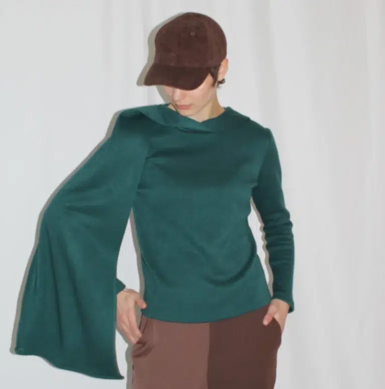 ARTOS BROWN CAP HAT EMBROIDERY RECYCLED CORDUROY UNISEX ACCESSORY